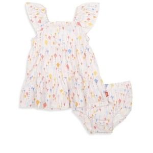 NWT Magnetic Me Sky’s The Limit Kite Print Modal Dress Sz 3-6 Months